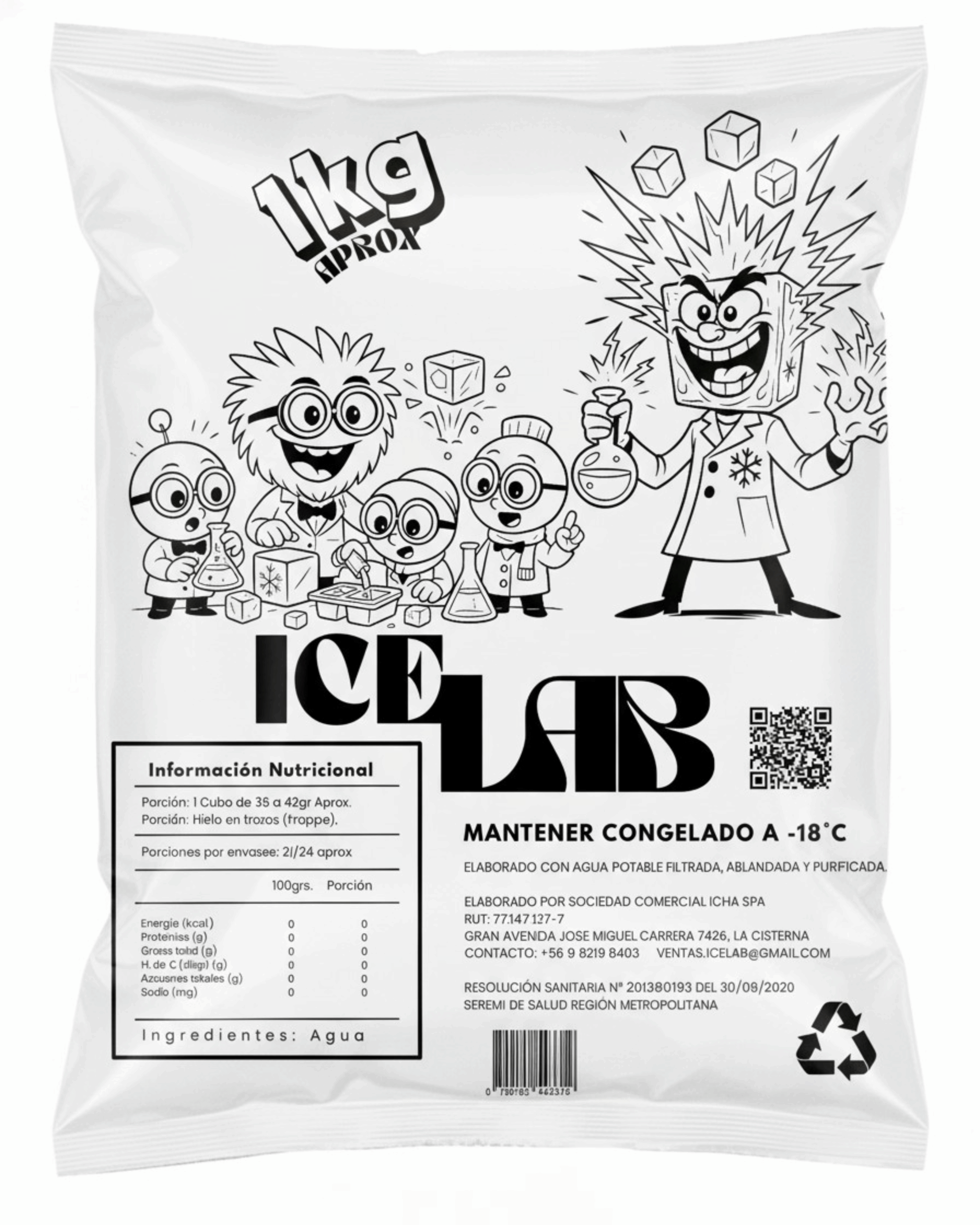 Bolsa de Hielo - 1 Kilo